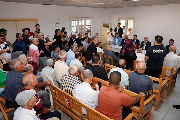 Adana Valisi Yavuz Selim Köşger, Yüreğir ilçesi Başak Mahallesi ziyaretikapsamında