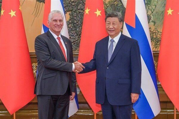 Çin Cumhurbaşkanı Xi Jinping bugün Beijing’de Küba Komünist Partisi Merkez