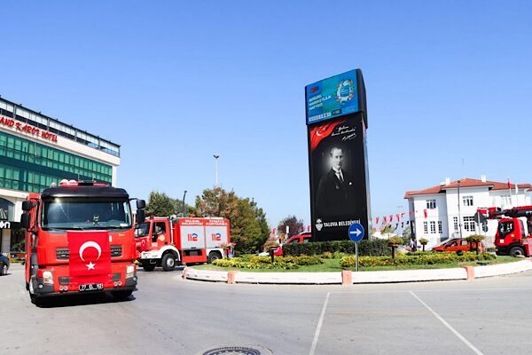 Yalova Belediyesi İtfaiye Müdürlüğü tarafından , İtfaiyecilik Haftası etkinlikleri kapsamında