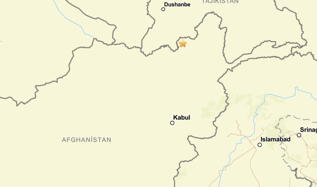 Amerika Birleşik Devletleri Jeoloji Araştırmaları Kurumu’nun (USGS) verilerine göre,  Afganistan'ın