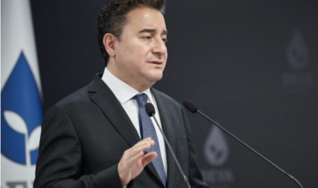 DEVA Partisi Genel Başkanı Ali Babacan, 25 yaş altı gençler arasında