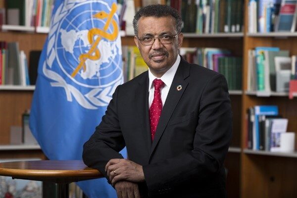 Dünya Sağlık Örgütü (DSÖ) Genel Direktörü Tedros Adhanom Ghebreyesus, The