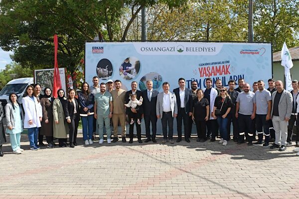 Osmangazi Belediyesi tarafından, 4 Ekim Dünya Hayvanları Koruma Günü kapsamında