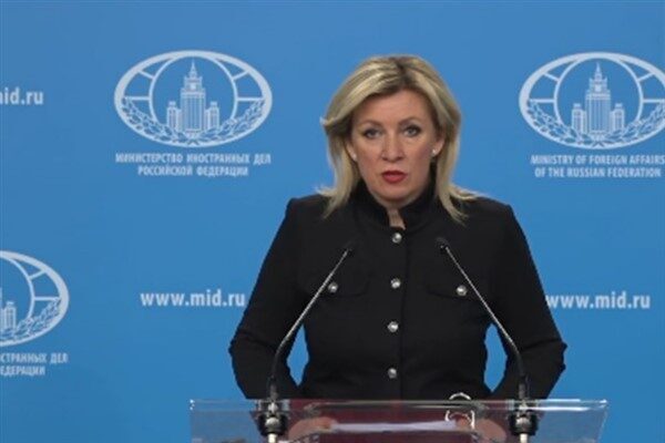Rusya Dışişleri Bakanlığı Sözcüsü Maria Zaharova, Ukrayna’daki çatışmaların sona ermesi
