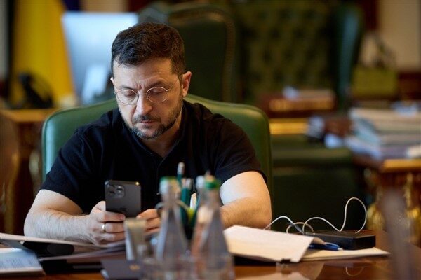Ukrayna Devlet Başkanı Volodimir Zelenski, Filistin İslami Direniş Örgütü'nün 7