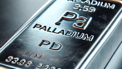 Palladyum fiyatı zayıf talep ve ekonomik koşullar etkisiyle düştü Çin'de Ekim ayında binek araç satışları geriledi ve Tesla'nın teslimatları