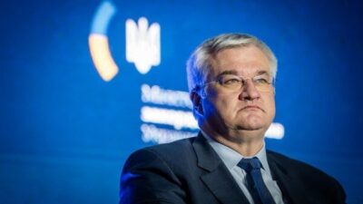 Ukrayna Dışişleri Bakanı Andrii Sybiha, Çekya Dışişleri Bakanı Jan Lipavsky